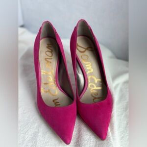 Hot Pink Sam Edelman heels Size:5.5
